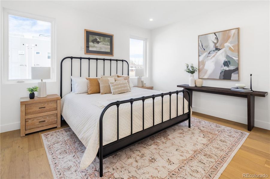 Furnished interior view inside a new home in , Denver (Image 7).
