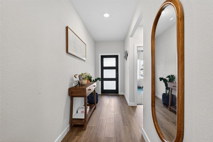 Furnished interior view inside a new home in Wall Street Village, Richmond (Image 10).