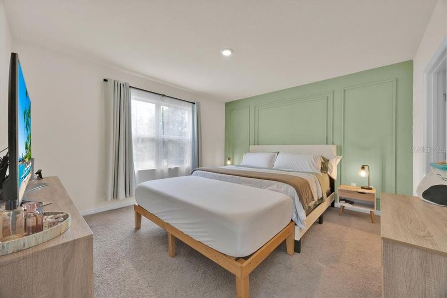 Furnished interior view inside a new home in , Davenport (Image 11).