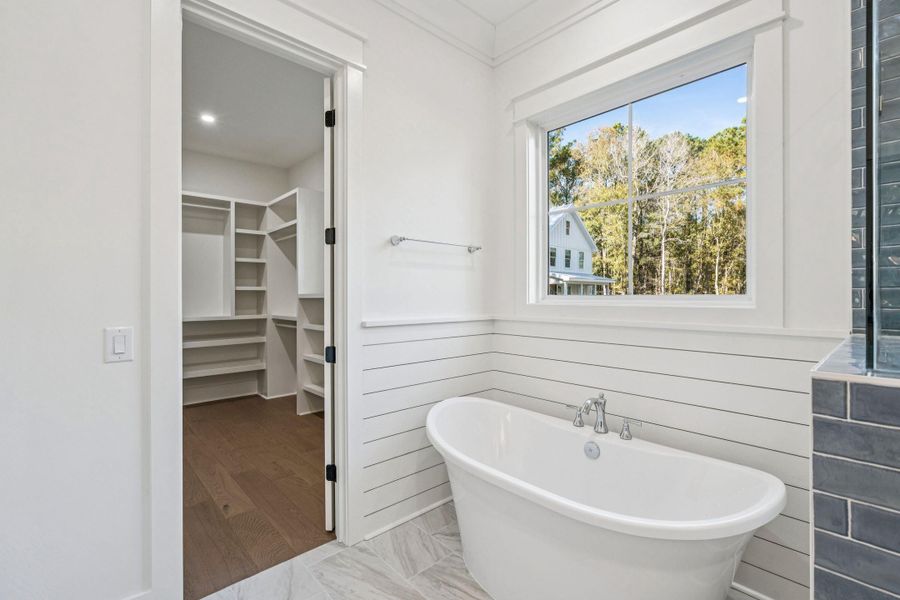 Furnished interior view inside a new home in , Awendaw (Image 12).