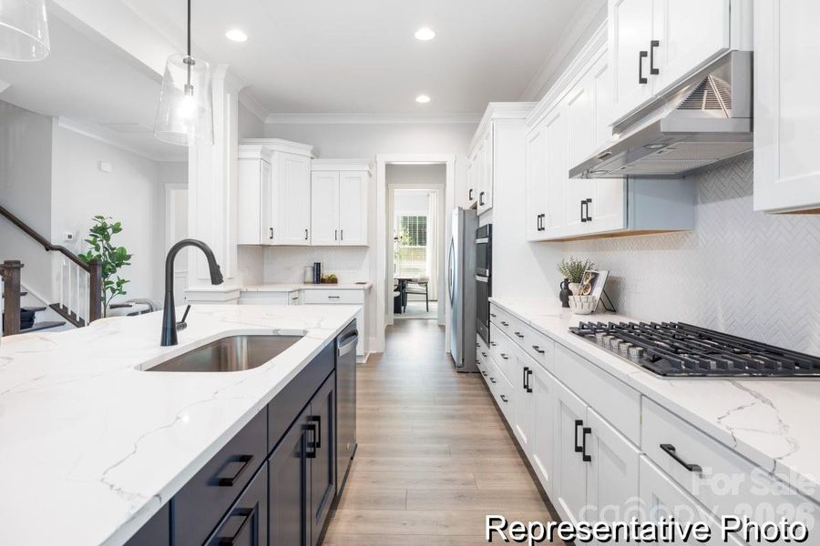 Furnished interior view inside a new home in Whispering Hills, Locust (Image 30).