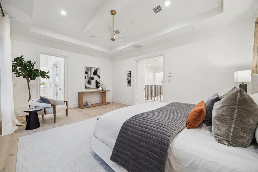 Furnished interior view inside a new home in , Houston (Image 4).