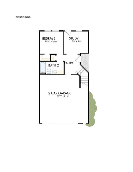 Floor Plan - 1st Floor
