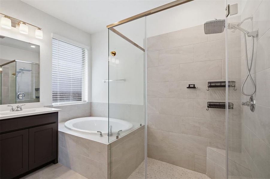 Furnished interior view inside a new home in Devonshire, Forney (Image 9).