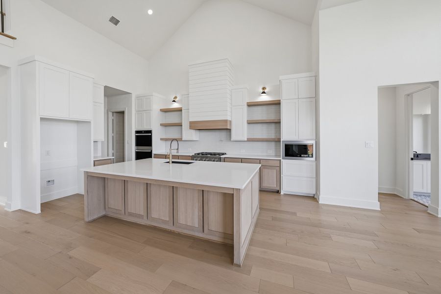 Furnished interior view inside a new home in Park Place - 80' Lots, Prosper (Image 9).