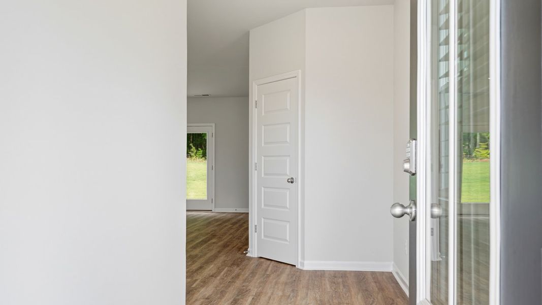 Representative unfurnished interior of a home built from the Brentwood by D.R. Horton in Brookland Commons, Monroe (Image 10).