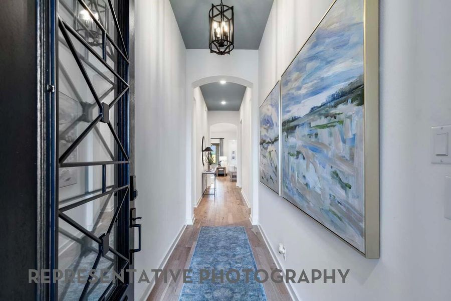 Furnished interior view inside a new home in Midline, Webster (Image 30).