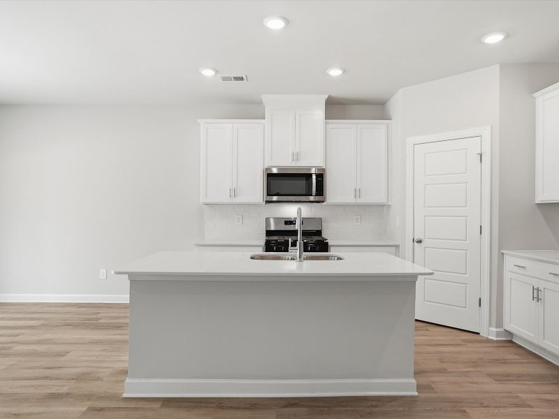 Furnished interior view inside a new home in Southwell Commons, Anderson (Image 3).