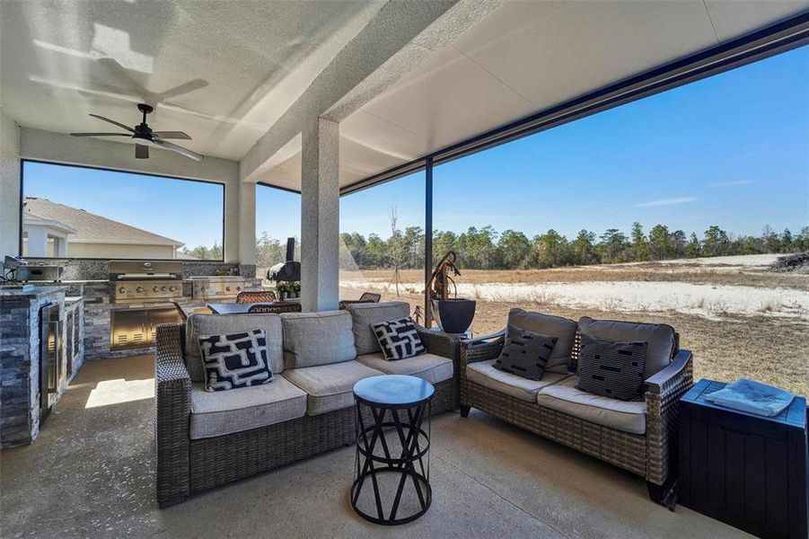 Exterior details and patio area of a home in Waterford, Brooksville (Image 3).