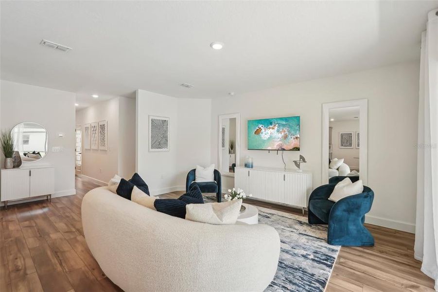 Furnished interior view inside a new home in North Port, North Port (Image 17).