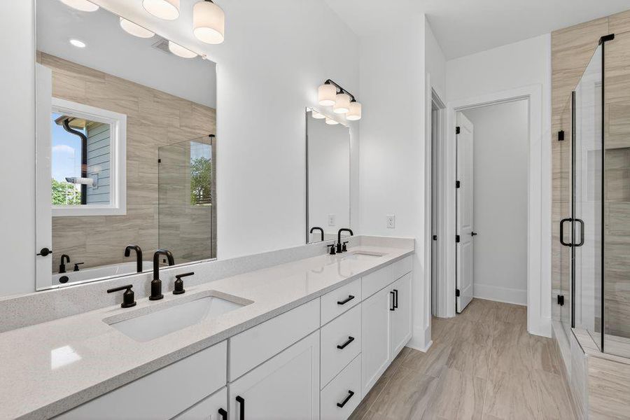 Furnished interior view inside a new home in Wayt Farm, Cumming (Image 7).
