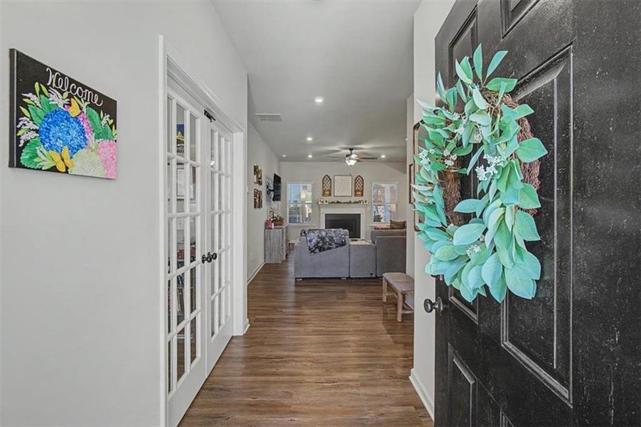 Furnished interior view inside a new home in , Cartersville (Image 10). Furnished interior view inside a new home in , Cartersville (Image 10).