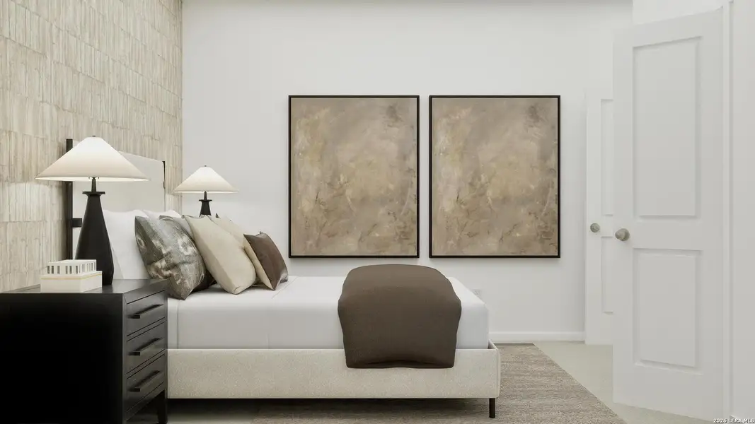 Furnished interior view inside a new home in Stone Garden, Elmendorf (Image 9). Furnished interior view inside a new home in Stone Garden, Elmendorf (Image 9).