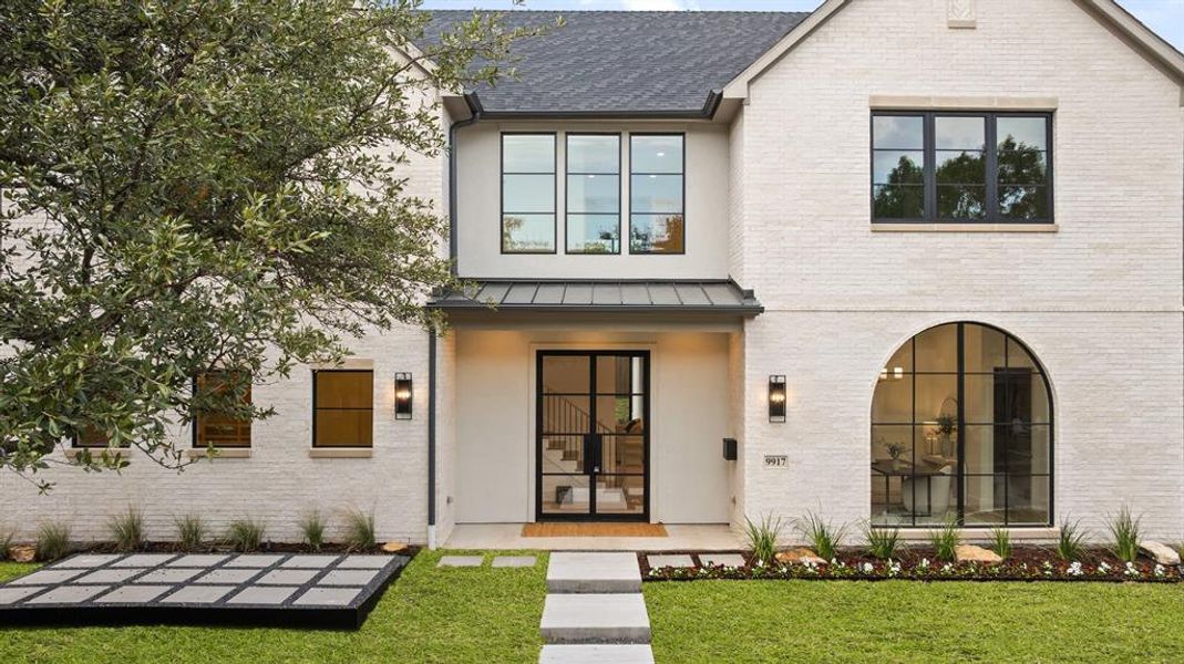 Exterior details and patio area of a home in , Dallas (Image 26).