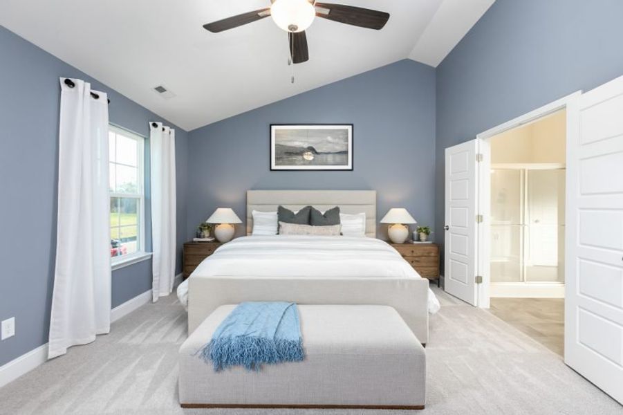 Furnished interior view inside a new home in Avondale, Greensboro (Image 31).