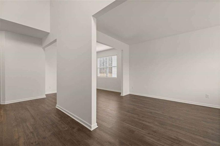 Spacious, unfurnished interior of a new home in Oakchase at Hampton, Hampton (Image 37).