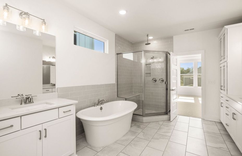 Furnished interior view inside a new home in Durham Farms, Hendersonville (Image 12). Furnished interior view inside a new home in Durham Farms, Hendersonville (Image 12).