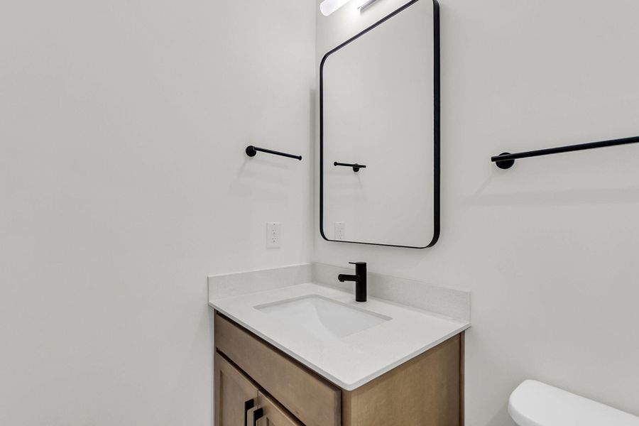 Furnished interior view inside a new home in Tidewater at Lakes of Cane Bay, Summerville (Image 5).