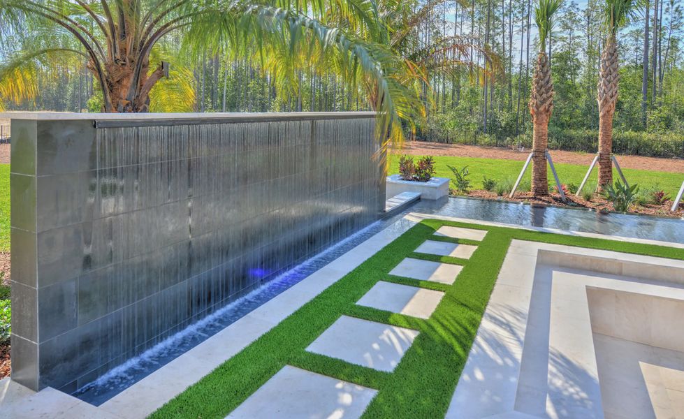 Exterior details and patio area of a home in Courtney Grove, St. Augustine (Image 26). Exterior details and patio area of a home in Courtney Grove, St. Augustine (Image 26).