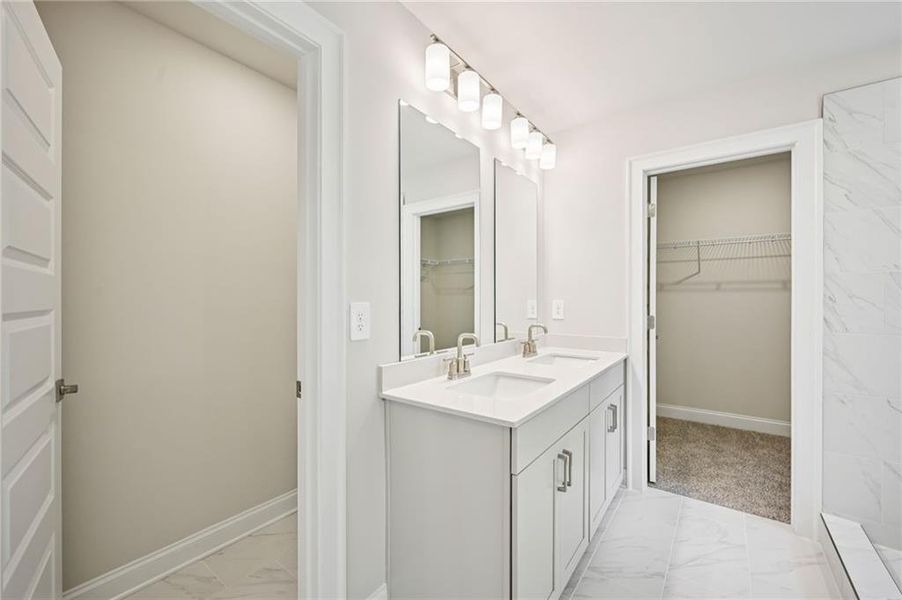 Furnished interior view inside a new home in Hemingway - Reserve Series, Cumming (Image 5).