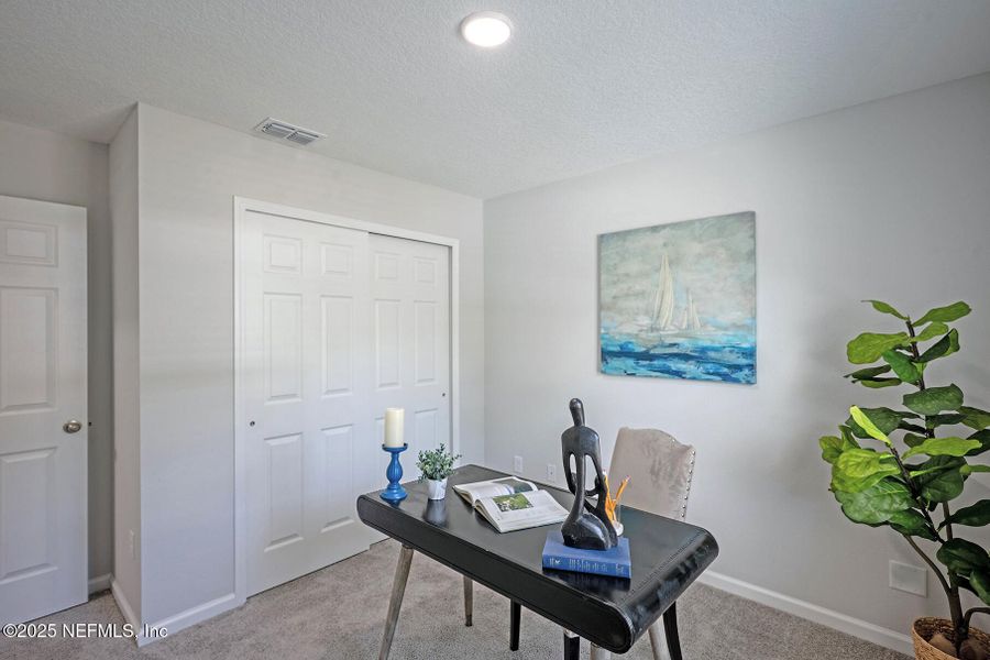 Furnished interior view inside a new home in , Jacksonville (Image 17). Furnished interior view inside a new home in , Jacksonville (Image 17).