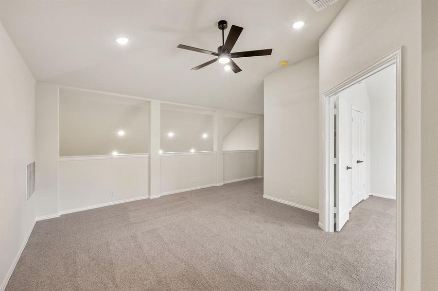 Spacious, unfurnished interior of a new home in Godley Ranch Classic, Godley (Image 21). Spacious, unfurnished interior of a new home in Godley Ranch Classic, Godley (Image 21).