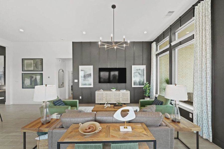 Representative furnished interior of a home built from the Sunnyside by Chesmar Homes in Attwater 55s, Waller (Image 4). Representative furnished interior of a home built from the Sunnyside by Chesmar Homes in Attwater 55s, Waller (Image 4).