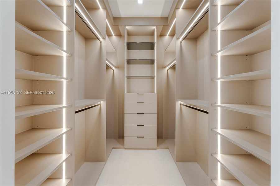 Furnished interior view inside a new home in , Miami (Image 5).