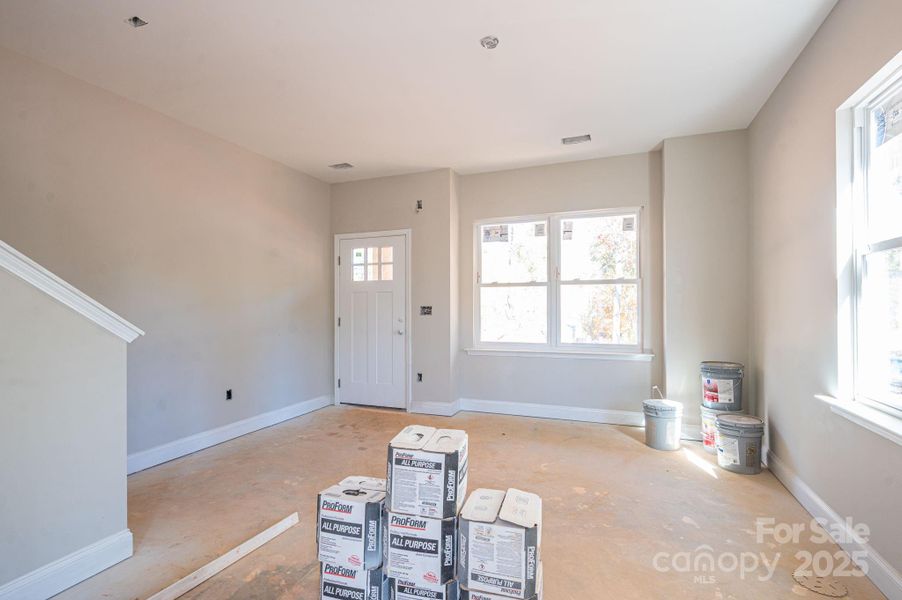 In-progress construction of a new home in , Denver, NC (Image 12).