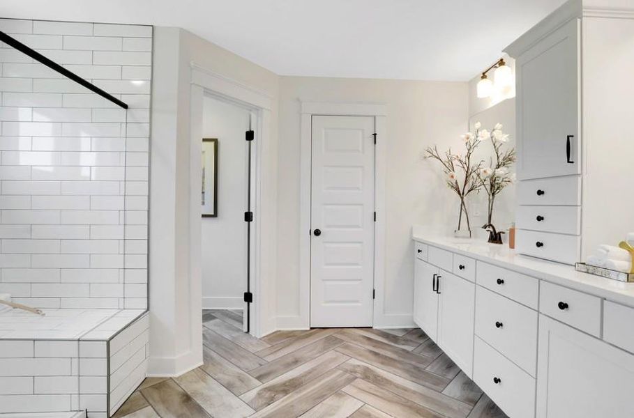 Furnished interior view inside a new home in , Pendergrass (Image 9).