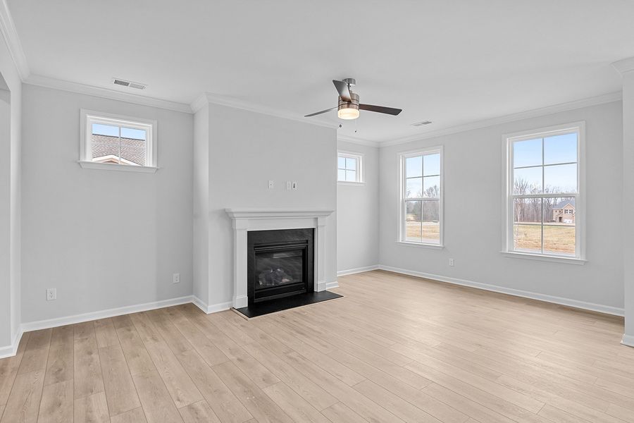 Spacious, unfurnished interior of a new home in Lilah Grove, Summerfield (Image 36). Spacious, unfurnished interior of a new home in Lilah Grove, Summerfield (Image 36).