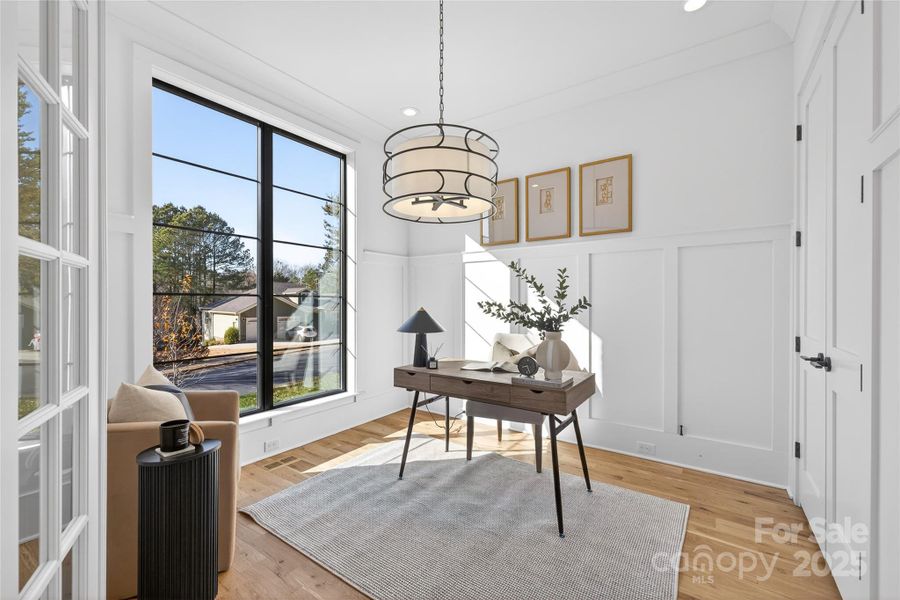 Furnished interior view inside a new home in , Charlotte (Image 5).