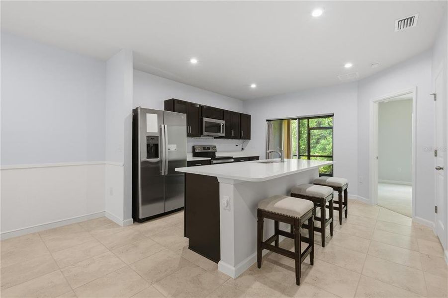 Furnished interior view inside a new home in , New Port Richey (Image 17).