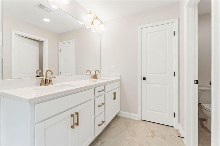 Furnished interior view inside a new home in Cherokee Township, Acworth (Image 5).