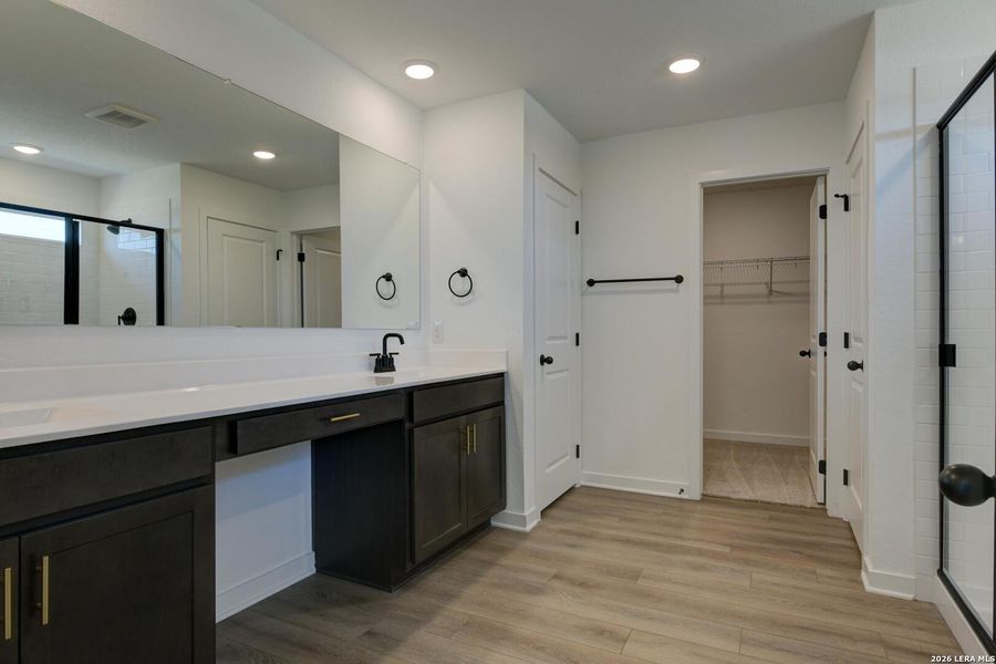 Furnished interior view inside a new home in The Wilder, Adkins (Image 10).