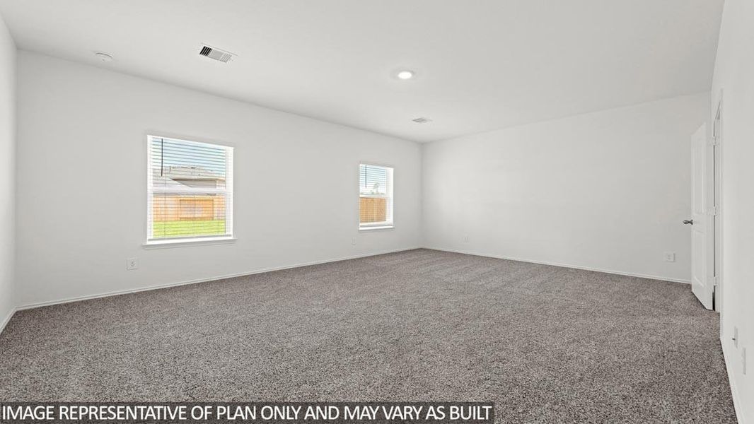 Spacious, unfurnished interior of a new home in New Waverly Station, New Waverly (Image 9).