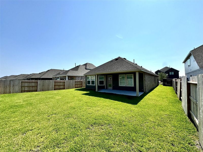 Exterior details and patio area of a home in , Cypress (Image 4).