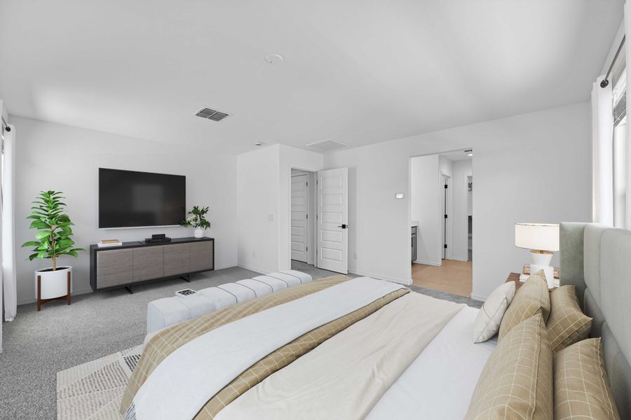Furnished interior view inside a new home in Artisan at Asante, Surprise (Image 6).