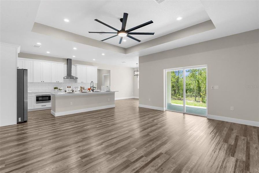 Spacious, unfurnished interior of a new home in , Weeki Wachee (Image 55).