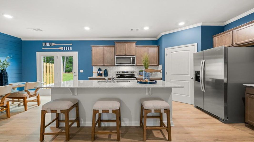 Furnished interior view inside a new home in Falcon Landing, Gainesville (Image 7).
