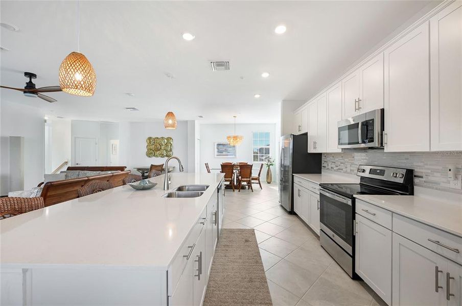 Furnished interior view inside a new home in , Punta Gorda (Image 11).