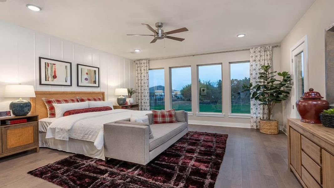 Representative furnished interior of a home built from the Bonita by Taylor Morrison in Avalon at Friendswood, Friendswood (Image 9).