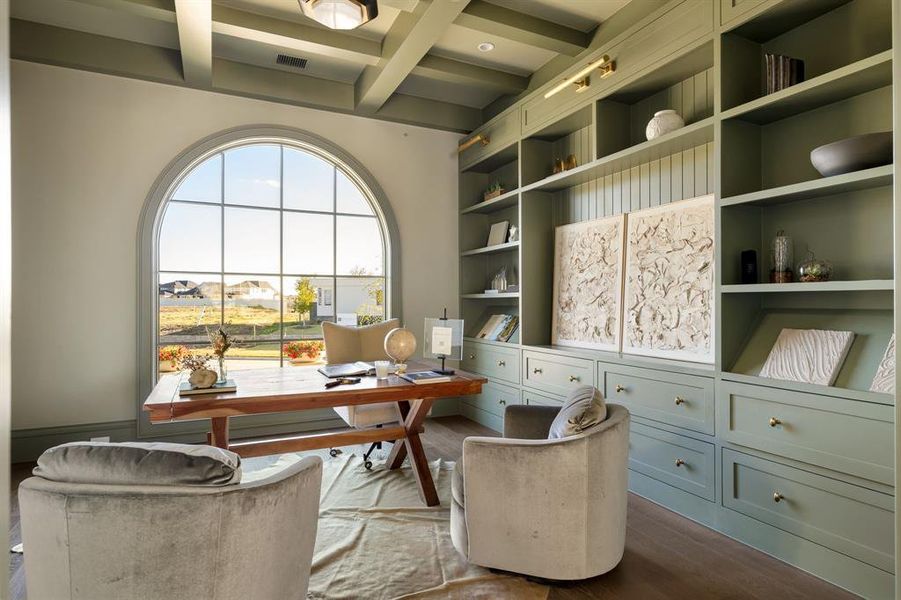 Furnished interior view inside a new home in , Frisco (Image 13).