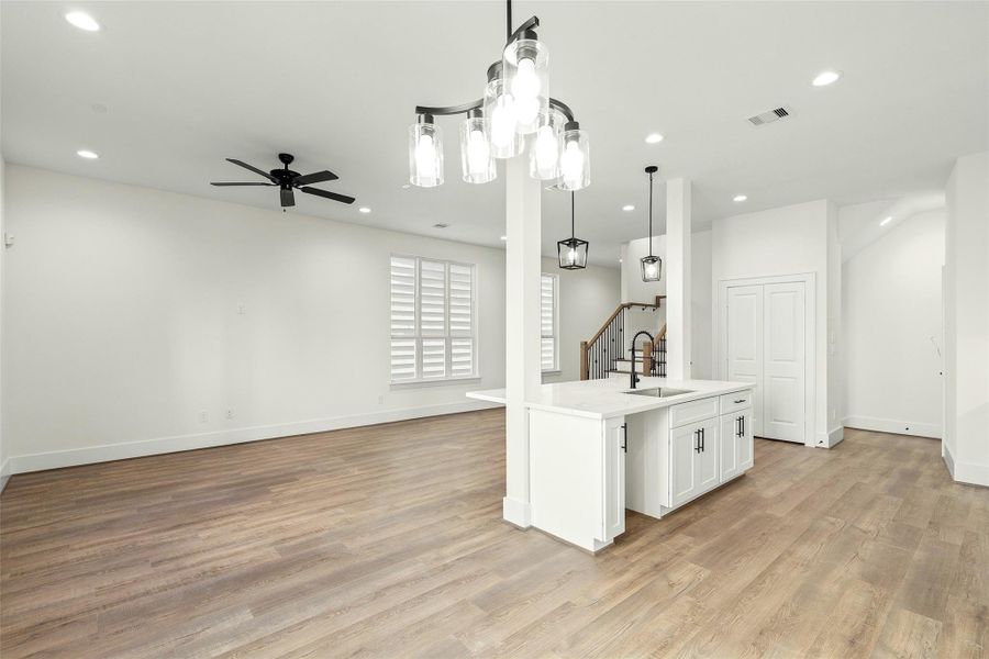 Spacious, unfurnished interior of a new home in , Houston (Image 34). Spacious, unfurnished interior of a new home in , Houston (Image 34).