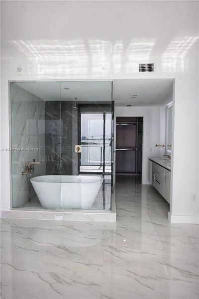 Furnished interior view inside a new home in Aria Reserve, Miami (Image 4). Furnished interior view inside a new home in Aria Reserve, Miami (Image 4).