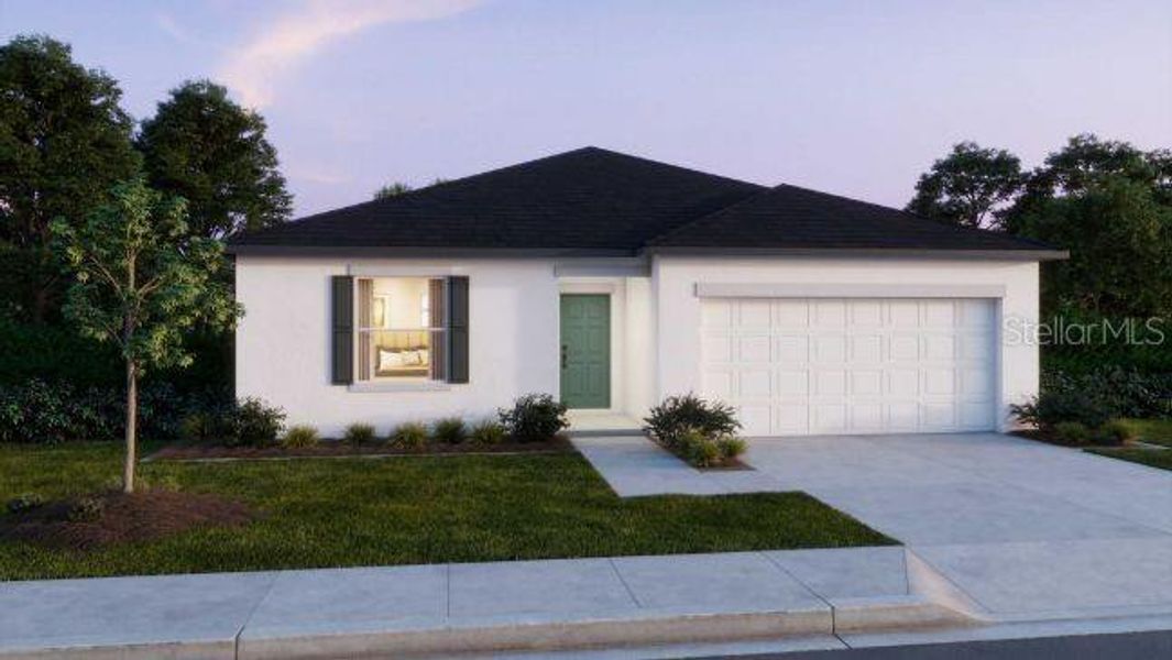 Artist Rendering at Dusk