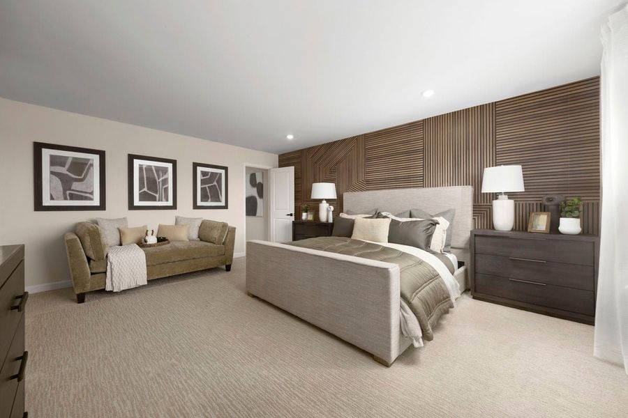 Representative furnished interior of a home built from the 2467 Modeled by KB Home in Mirador Point, Tucson (Image 6).