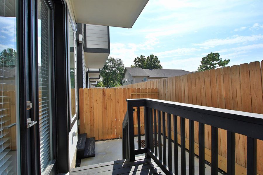Exterior details and patio area of a home in Shady Acres, Houston (Image 21). Exterior details and patio area of a home in Shady Acres, Houston (Image 21).