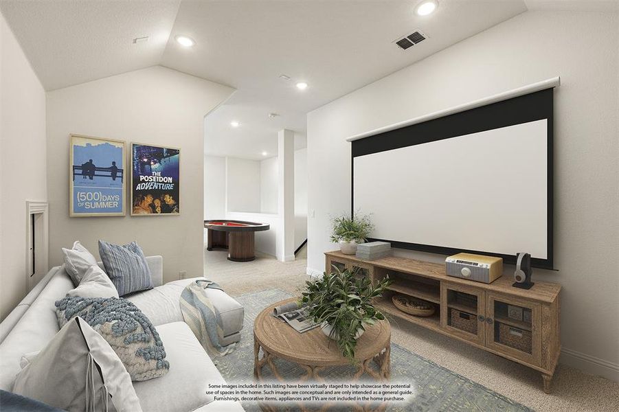 Furnished interior view inside a new home in Terracina, Rockwall (Image 5). Furnished interior view inside a new home in Terracina, Rockwall (Image 5).