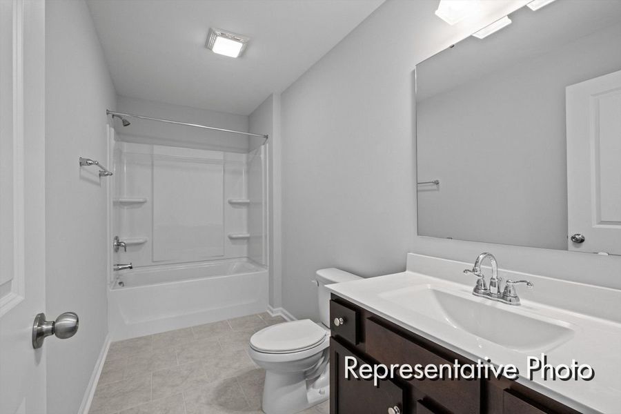 Furnished interior view inside a new home in Reedy Fork Middleton, Greensboro (Image 13).
